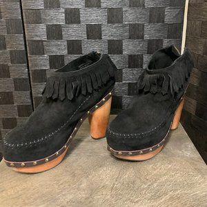Frogg Toggs Moccasin Heeled Boots